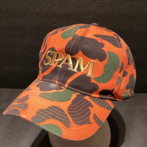 OTTO Accessories Vintage Spam Camouflage Snapback Hat By Otto Hand